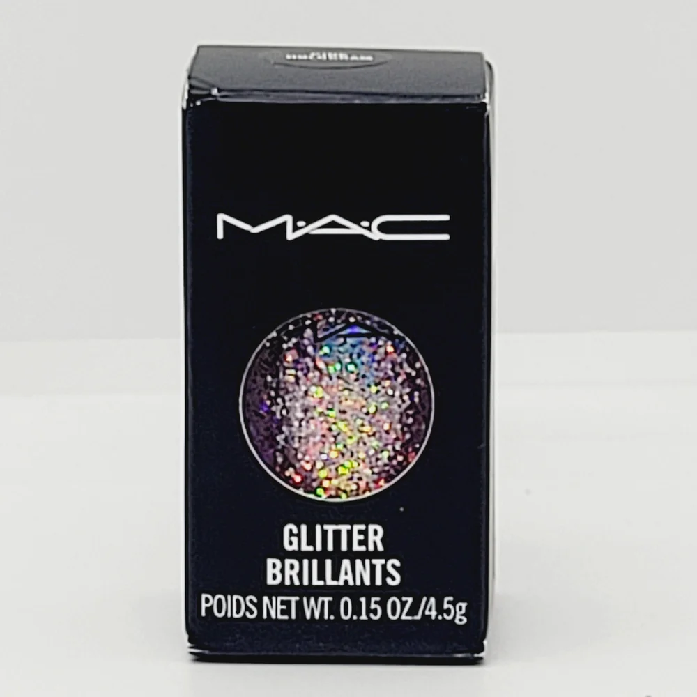 Mac Glitter Pink Hologram Brand New In Box Full Size Iridescent Pink Glitter